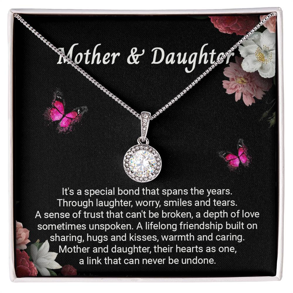 Gifts For My Daughter, Mom And Daughter Eternal Hope Necklace