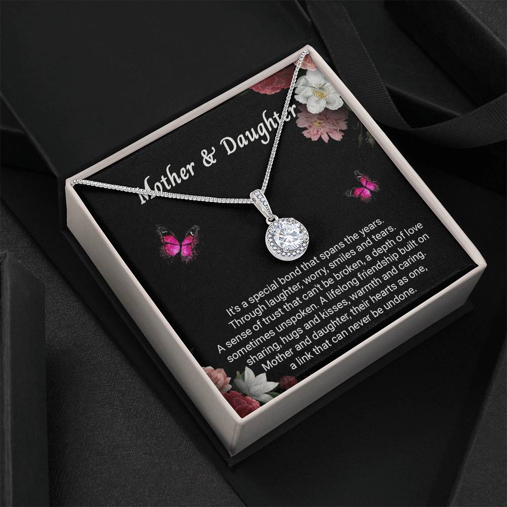 Gifts For My Daughter, Mom And Daughter Eternal Hope Necklace