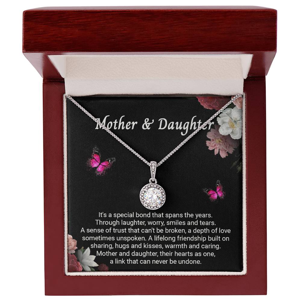 Gifts For My Daughter, Mom And Daughter Eternal Hope Necklace