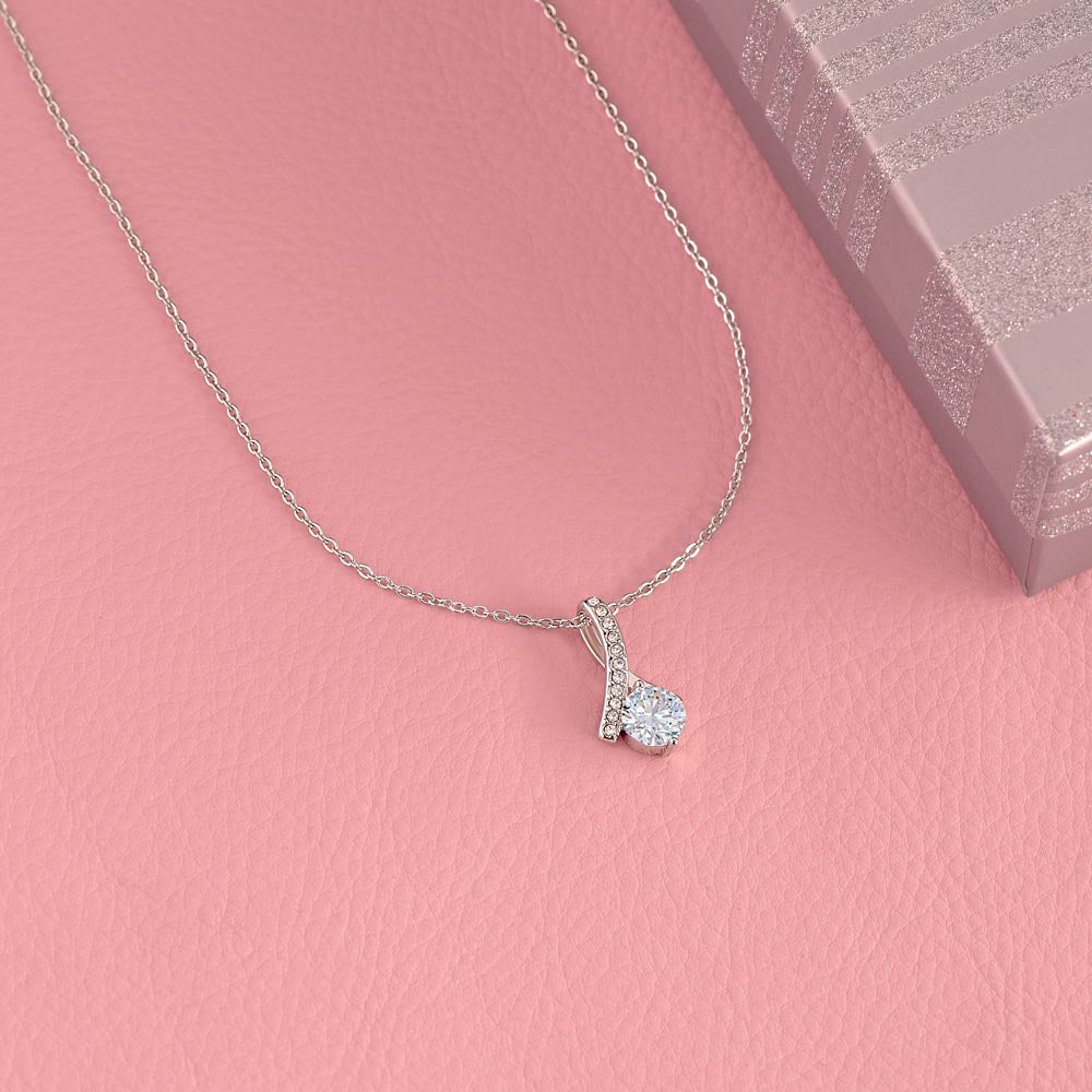 To My Queen, Gift For My Wife Alluring Necklace