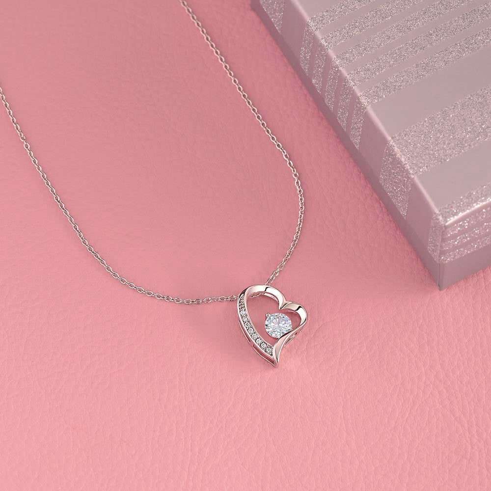 To My Beautiful Soulmate, Valentine's Day Gift Forever Love Necklace