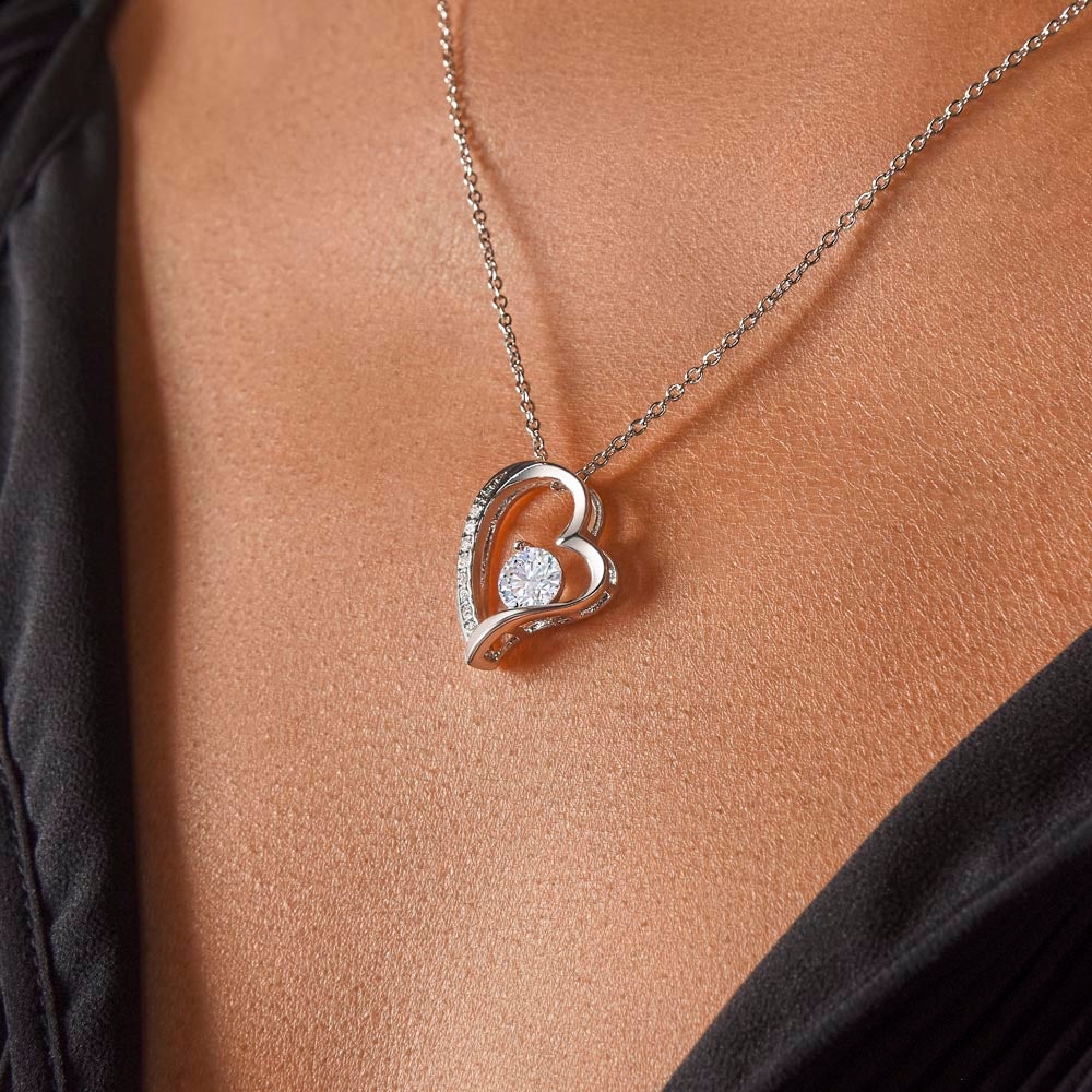 To My Soulmate, In Your Eyes I Have Found My Home Forever Love Necklace