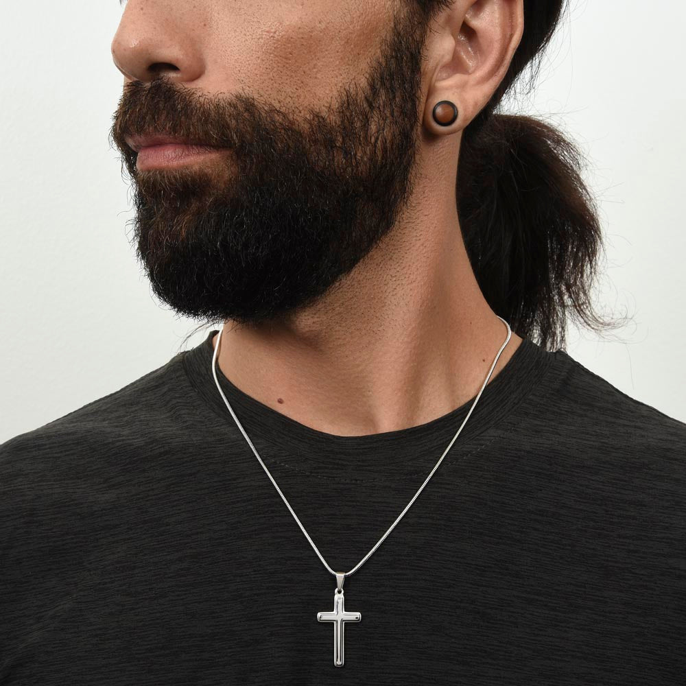 Graduation Gift For Him Cross Necklace